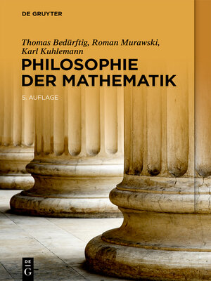 cover image of Philosophie der Mathematik